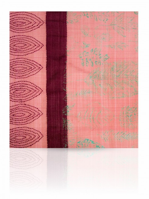 Шарф Женский SN-EMB.PRINT/RED